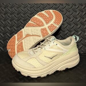 Hoka One One‎ Bondi B3LS Oat Milk Sneakers Shoes Mens Size 10.5